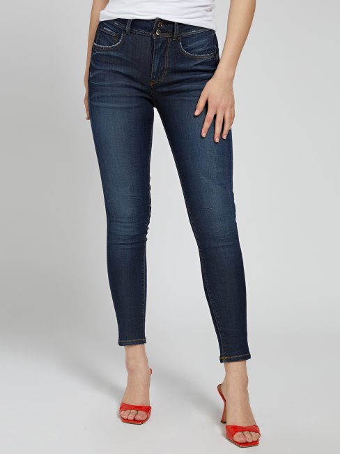 Guess Pantalon En Jean Skinny Bleu