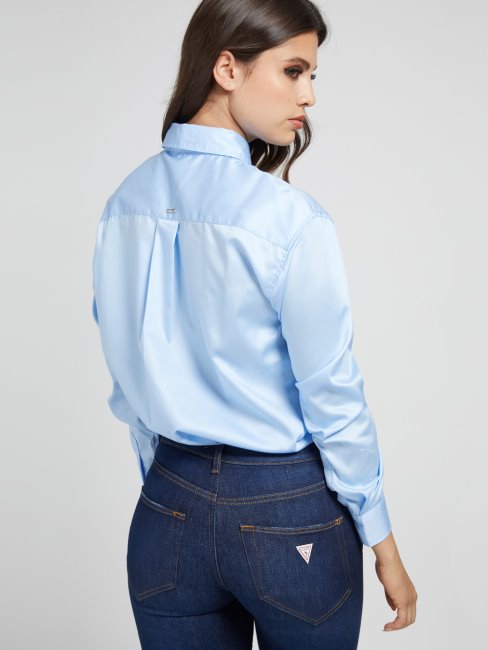 Nuisette Popeline Guess Bleu Clair