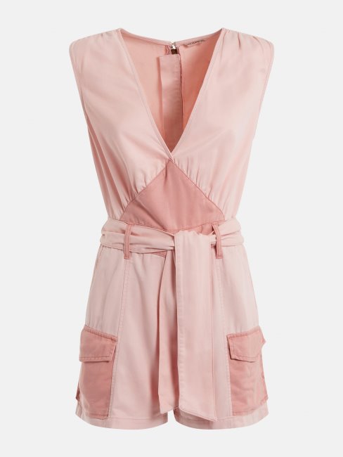 Combinaison Courte En Jean Rose Guess