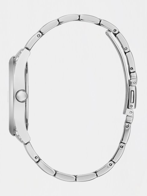 Montre Analogique Guess Data Argent