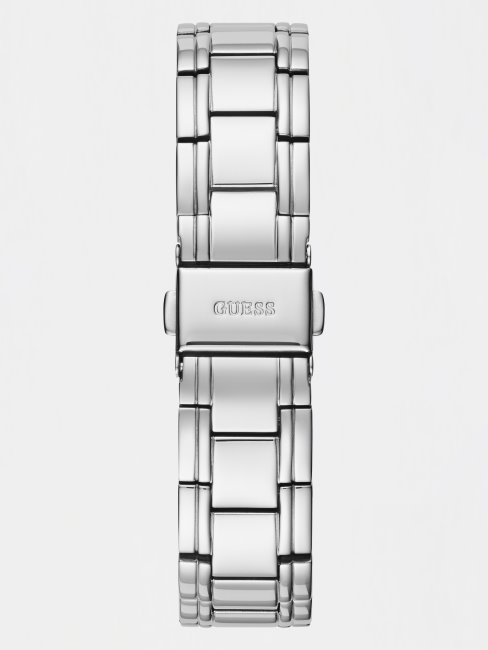 Montre Analogique Guess Data Argent