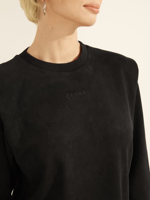Robe Suédine Noire Guess