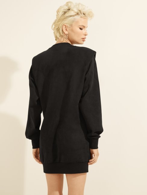 Robe Suédine Noire Guess