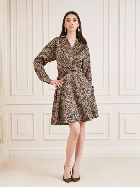 Robe à Imprimé Animalier Marciano Animalier Guess