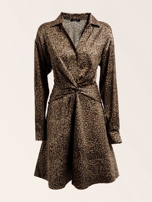 Robe à Imprimé Animalier Marciano Animalier Guess