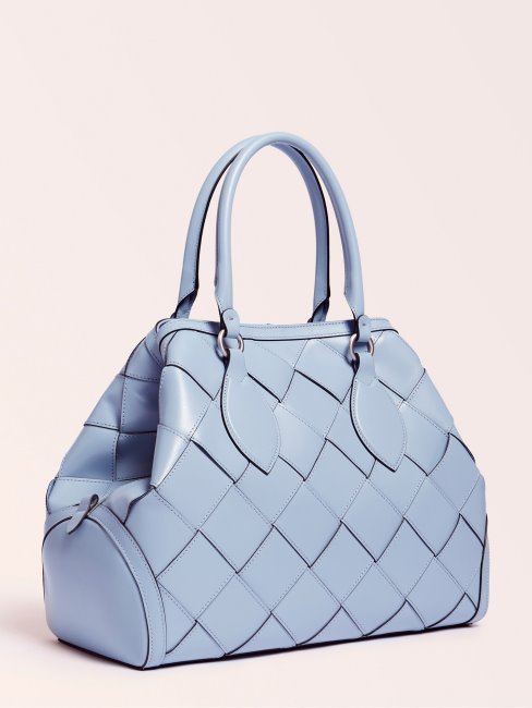 Sac à Main Giorgia Luxe En Cuir Véritable Multi Beige Guess