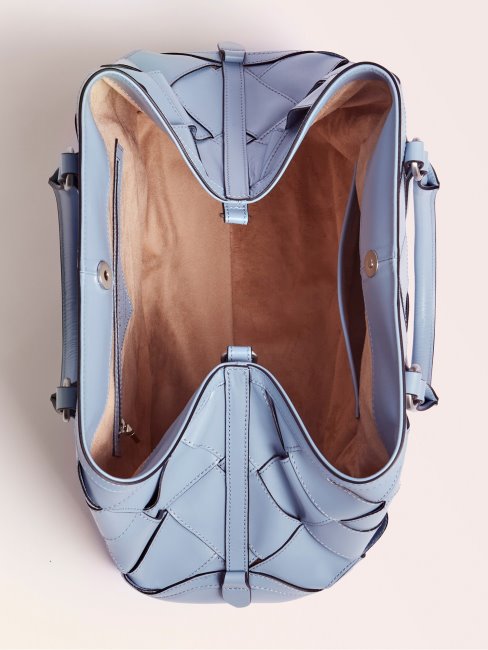 Sac à Main Giorgia Luxe En Cuir Véritable Multi Beige Guess