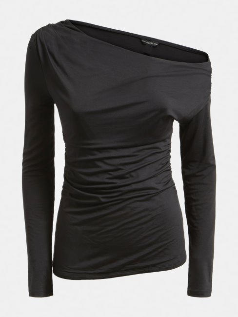 Top à épaules Dénudées Guess Noir