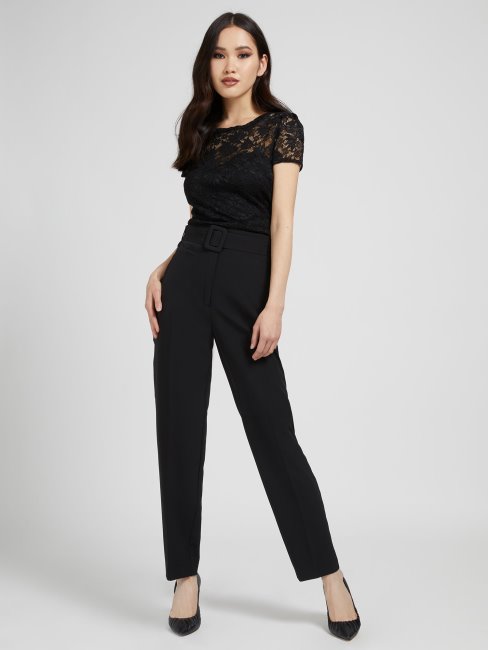 Top En Dentelle Noire Guess