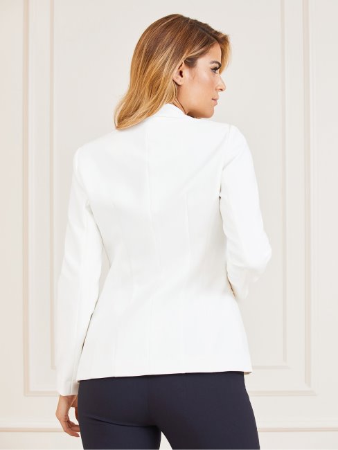 Blazer Coupe Slim Marciano Blanc Guess