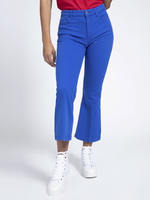 Jean évasé Bleu électrique Guess