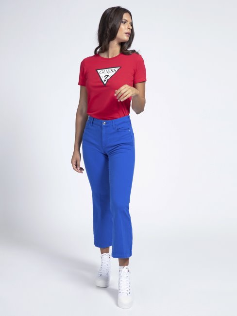 Jean évasé Bleu électrique Guess