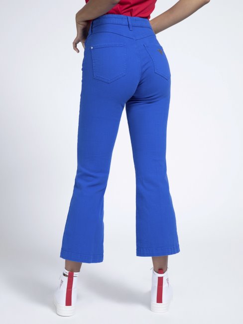 Jean évasé Bleu électrique Guess