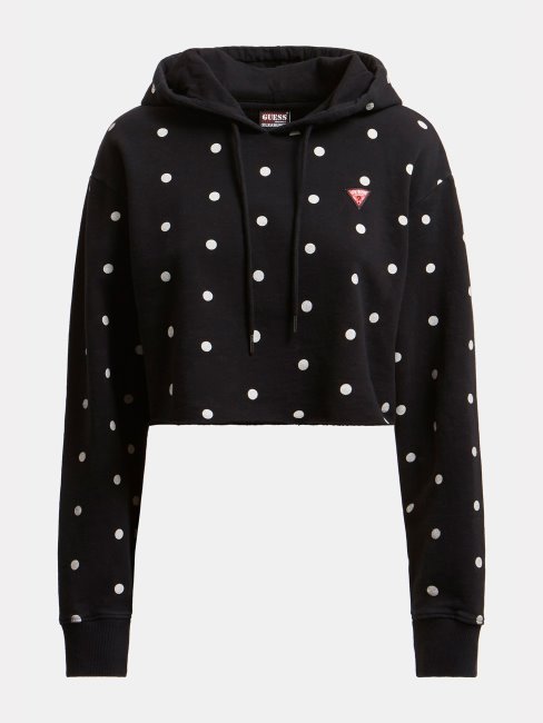 Sweat Court Guess à Pois Noir Multi