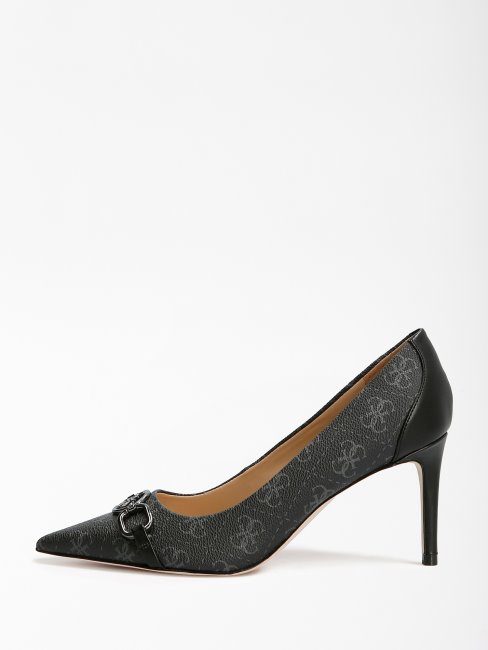 Aleda 4g Escarpin Logo Noir Multi Guess