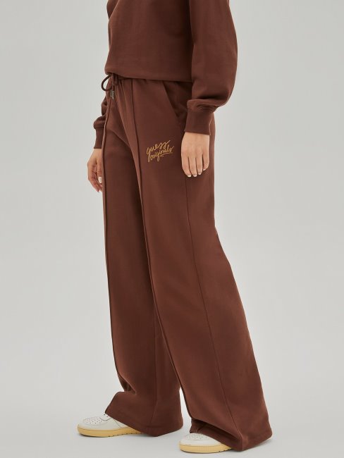 Guess Pantalon De Survêtement Marron