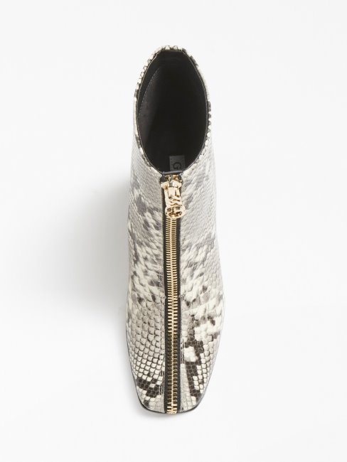 Guess Ellese Bottines à Imprimé Croco Motif Multicolore