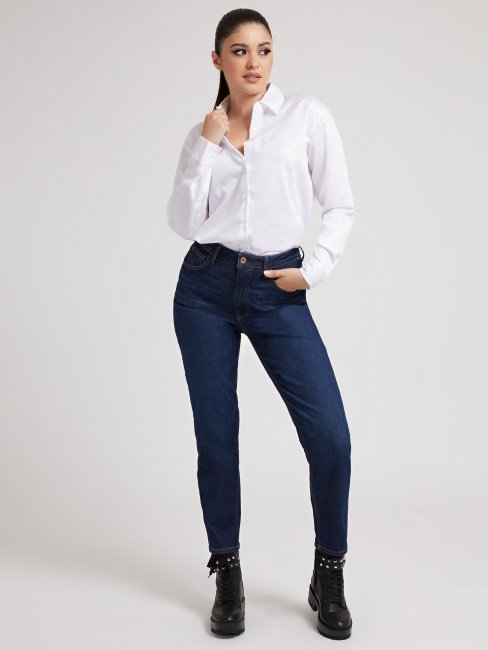 Chemise Popeline Guess Blanc