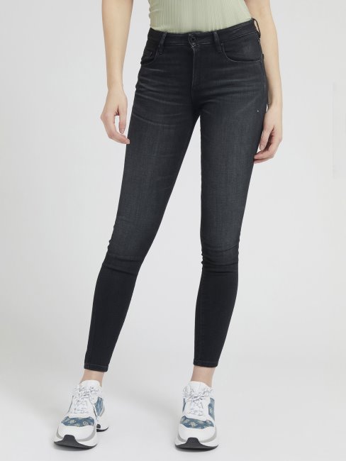 Pantalon Denim Push Up Skinny Fit Guess Gris