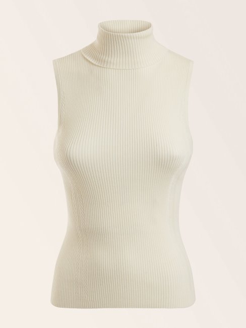 Pull En Cachemire Mélangé Marciano Blanc Guess