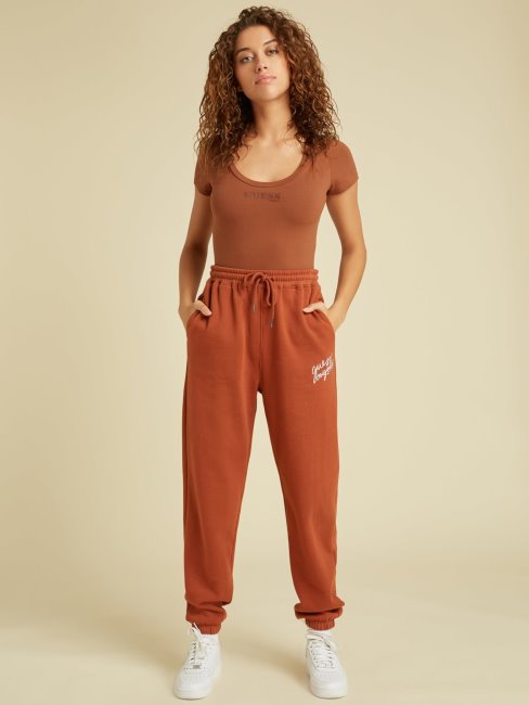 Body à Logo Devant Guess Rouge