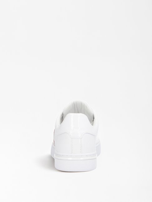 Guess Baskets Blanches à Logo Reata 4g