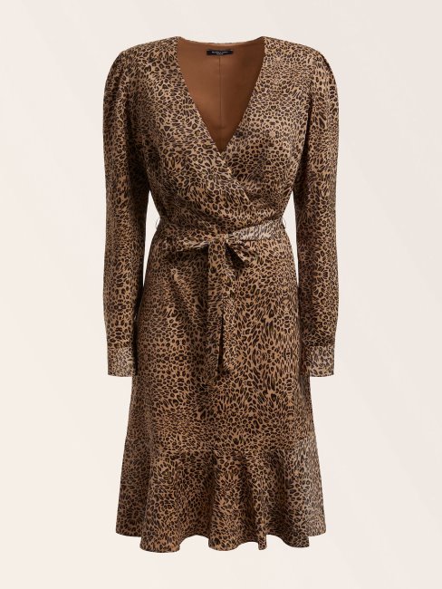 Animalier Guess Marciano Robe Imprimée Sur L'ensemble