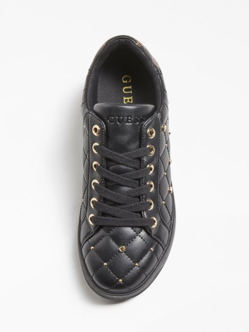 Baskets Guess Reea Noires à Appliqué Logo