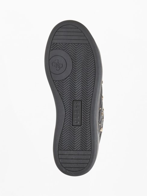 Baskets Guess Reea Noires à Appliqué Logo