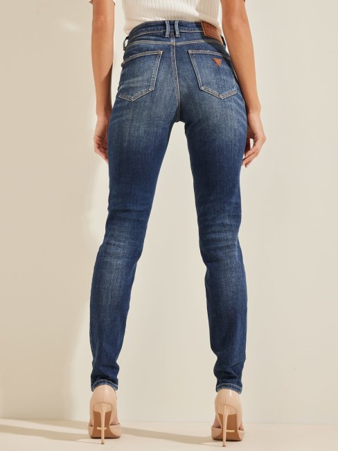 Guess Skinny Fit Denim Pantalon Bleu