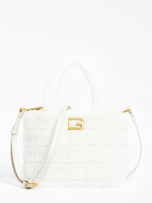 Guess Evelina Mini Shopper En Fausse Fourrure