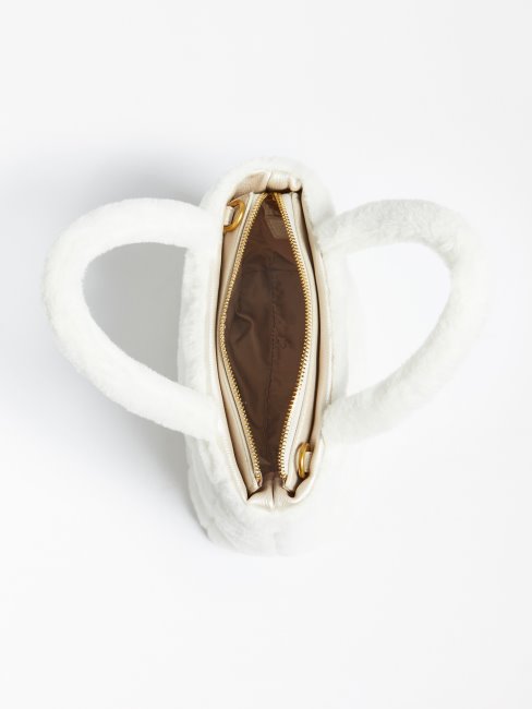 Guess Evelina Mini Shopper En Fausse Fourrure