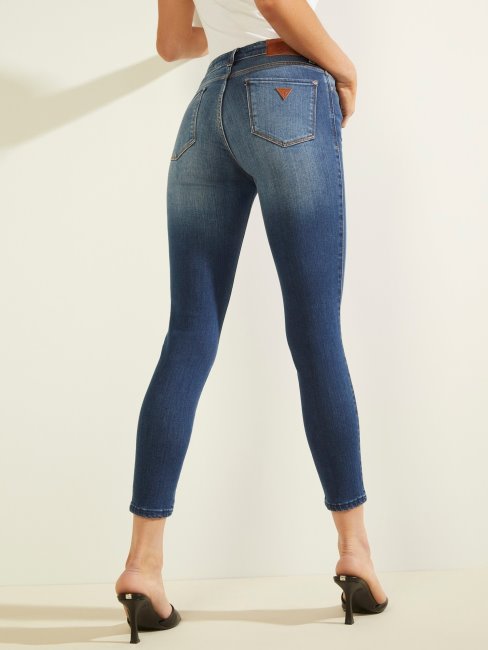 Guess Super Stretch Skinny Fit Denim Pantalon Bleu