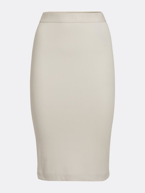 Jupe Moulante Logo élastique Blanc Guess