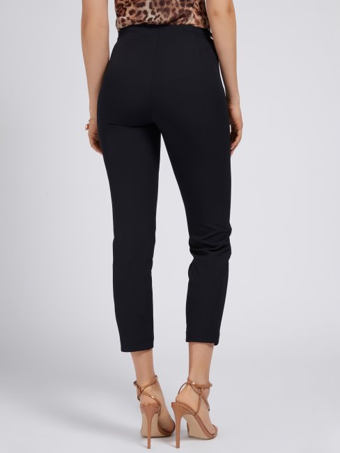 Pantalon Taille Haute Marciano Guess Noir