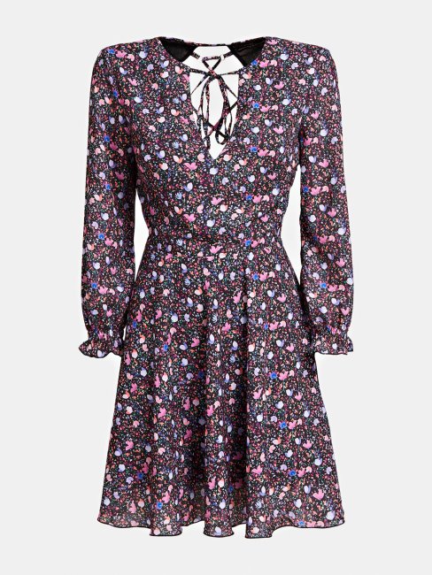 Peignoir Imprimé Fleuri Motif Multicolore Guess