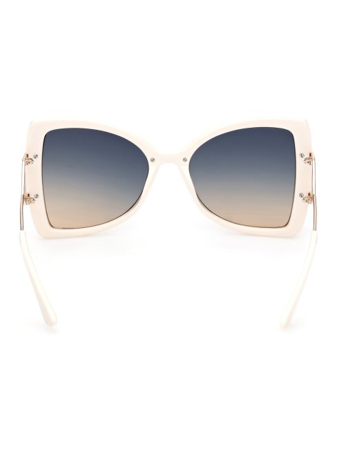 Lunettes De Soleil Papillon Blanc Modèle Guess