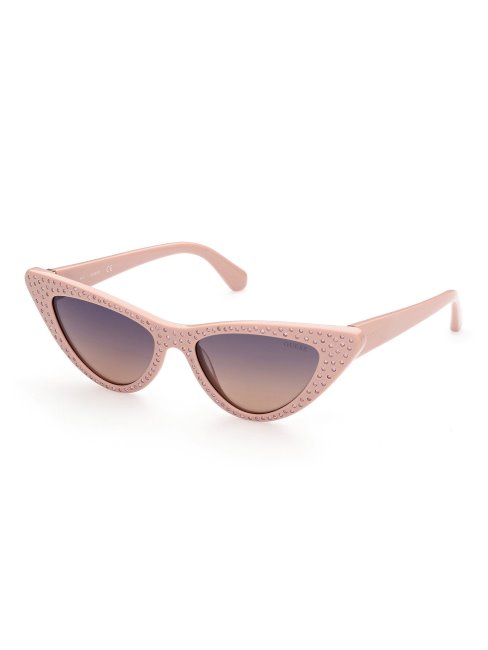 Lunettes De Soleil Yeux De Chat Rose Guess