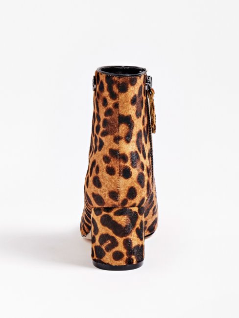 Zadien Animalier Escarpin Cuir Guess Animalier