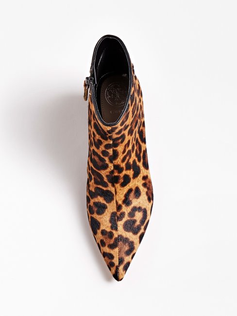 Zadien Animalier Escarpin Cuir Guess Animalier