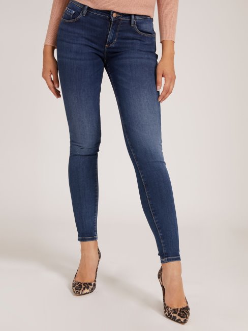 Pantalon Denim Coupé Skinny Fashion Bleu Guess