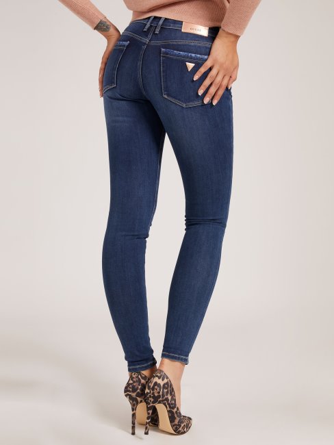 Pantalon Denim Coupé Skinny Fashion Bleu Guess