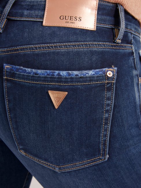 Pantalon Denim Coupé Skinny Fashion Bleu Guess