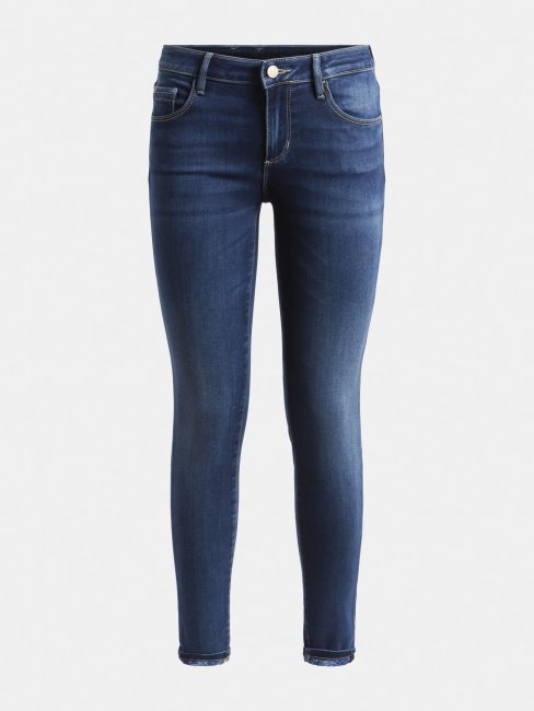 Pantalon Denim Coupé Skinny Fashion Bleu Guess