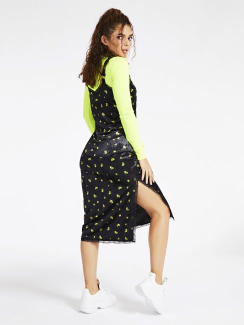 Top Détachable Peignoir Guess Noir Multi