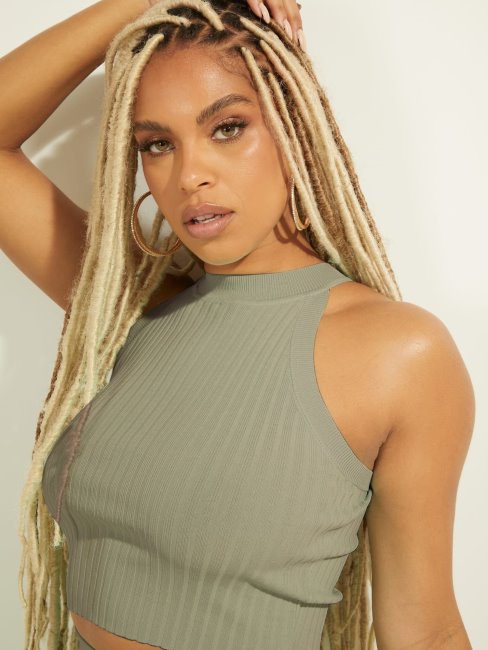 Pull Court Deviner Vert