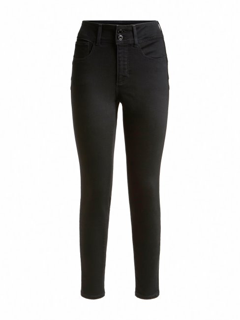 Pantalon En Jean Coupe Moulante Guess Noir
