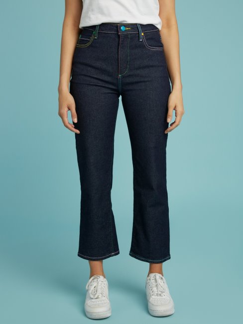 Pantalon En Jean Skinny Bleu Guess Nouvelle Tendance