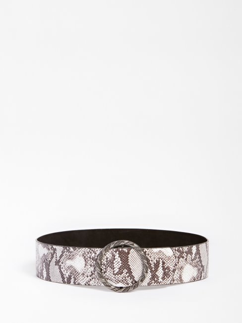 Ceinture Noire Réversible Guess Multi