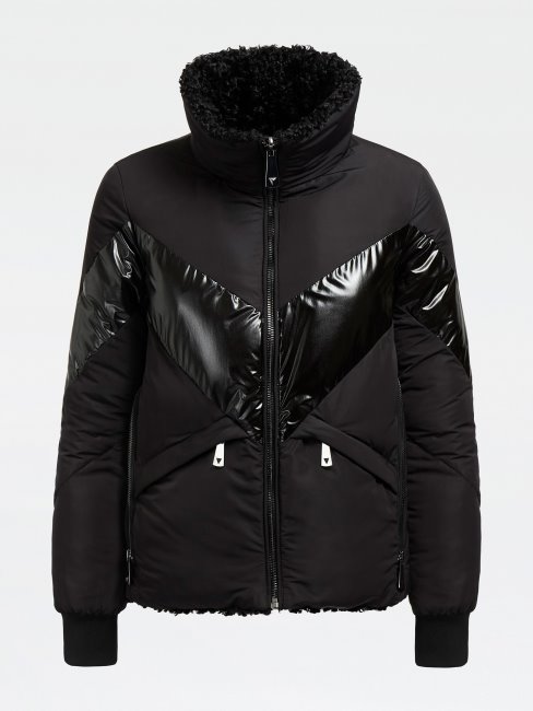 Guess Veste Matelassée Réversible Noire